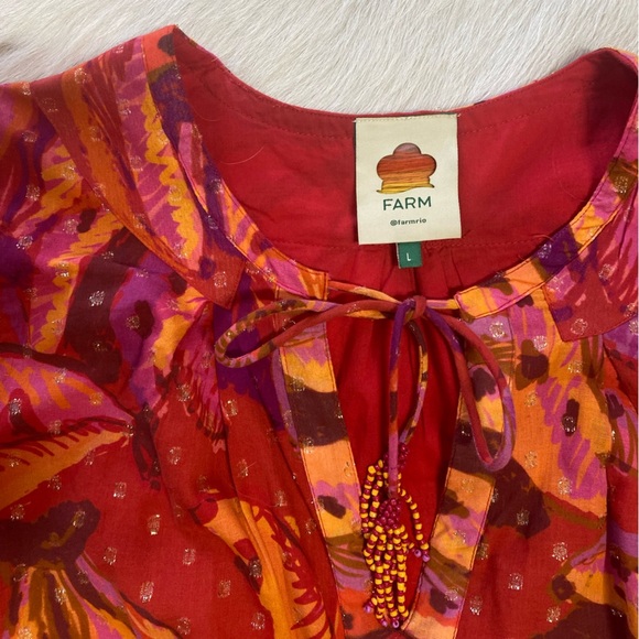 Farm Rio Banana Juice Mini Dress - Picture 8 of 8